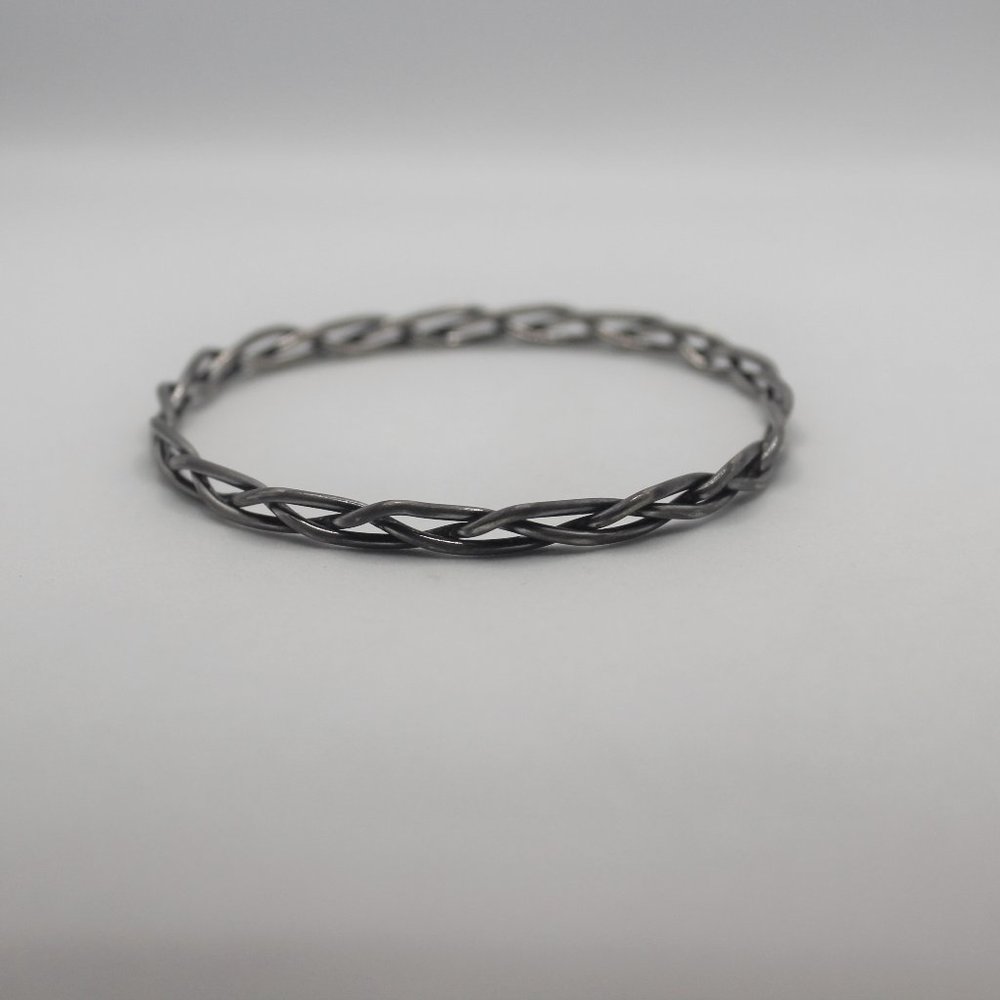 925 Braided Bracelet Bangle